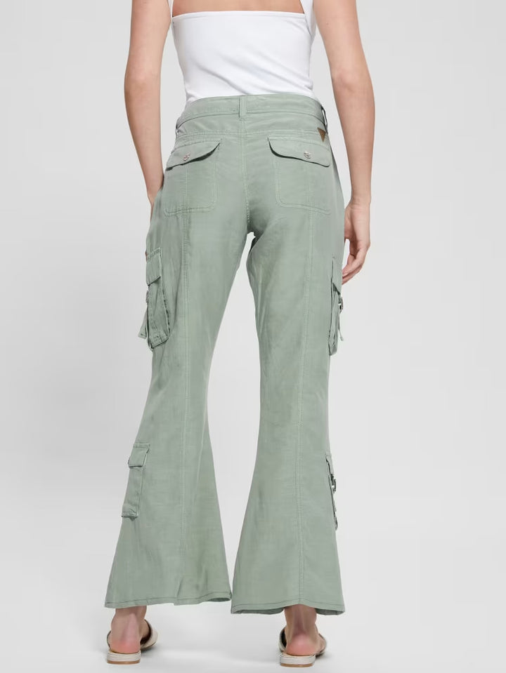 Guess Clay Linen Cargo Pants