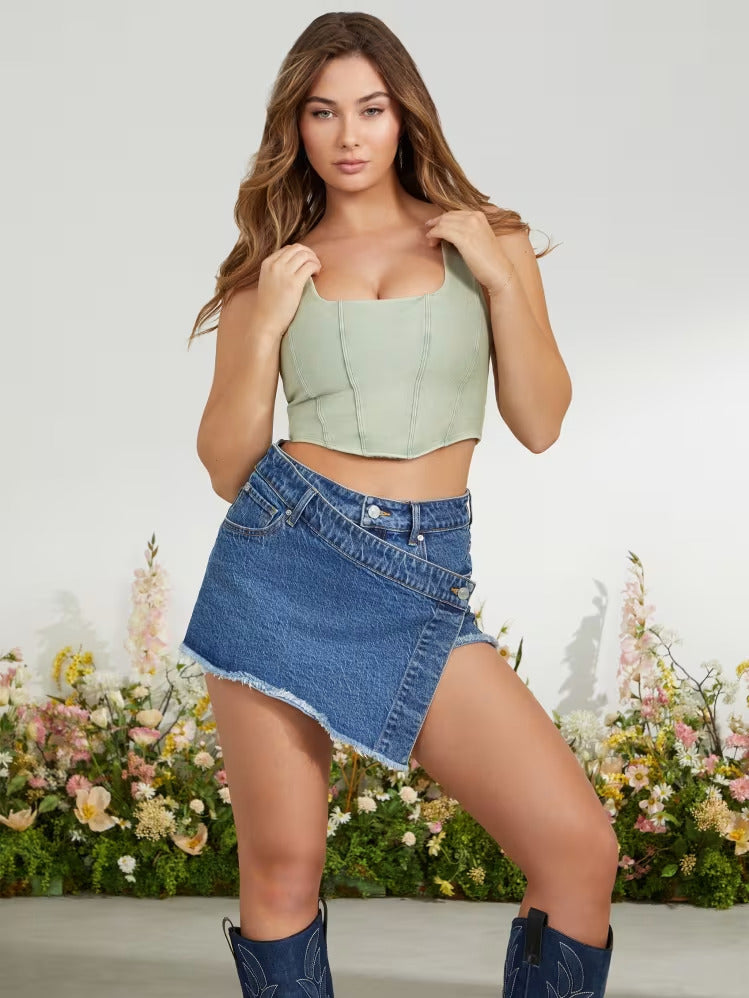 Guess Sutton Denim Skort