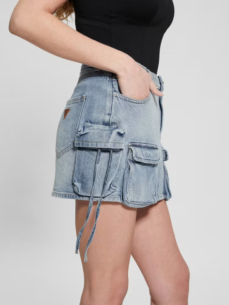 Guess Devon Cargo Mini Skirt