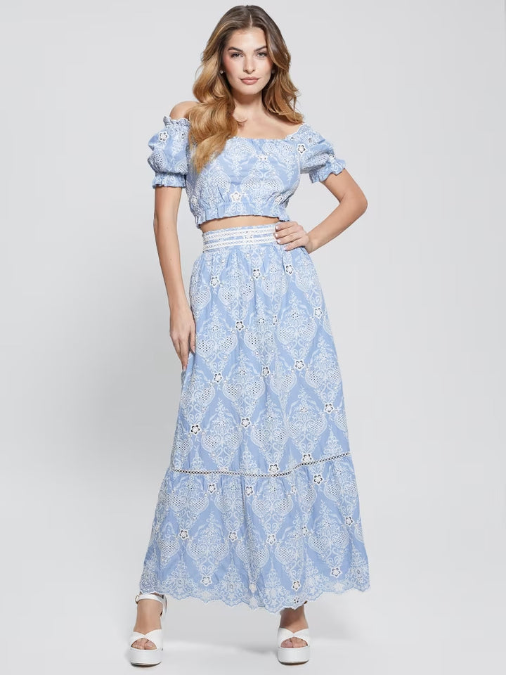 Guess Off-the-Shoulder Frida Top