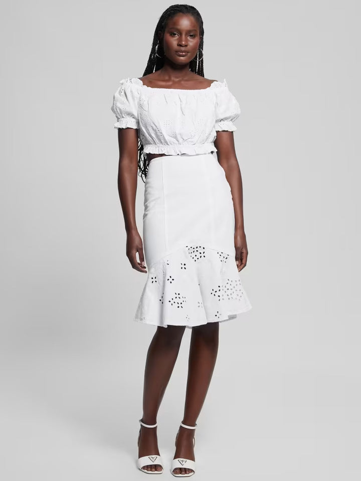 Guess Off-the-Shoulder Frida Top