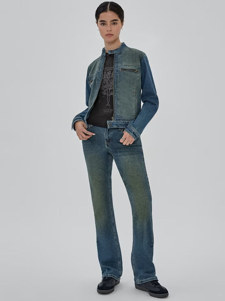 GUESS Originals Moto Zip Up Jacket