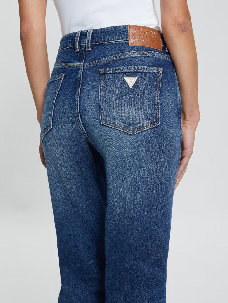 Guess Eco Paulette Flare Split Denim Pants