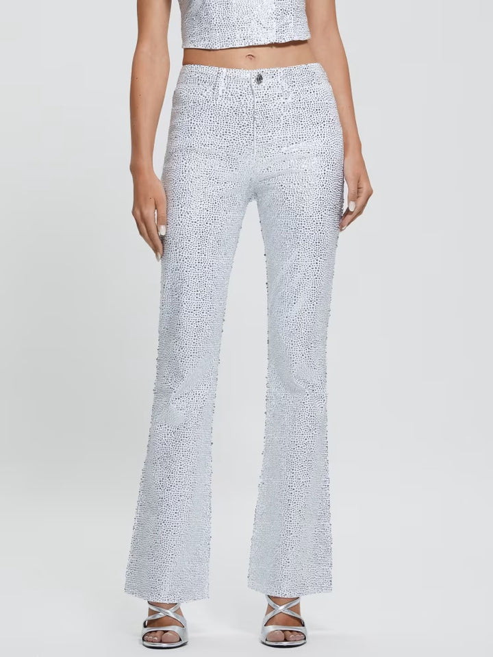 Guess 1981 Flare Rhinestone Jeans
