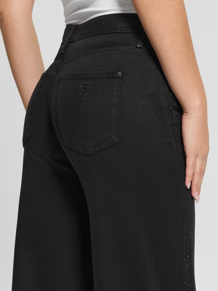 Guess Rhinestone Sexy Palazzo Pants