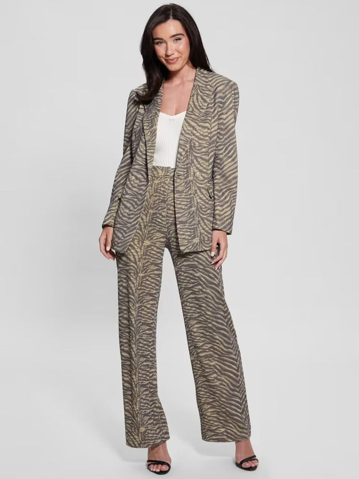 Guess Eliane Printed Wide-Leg Pants