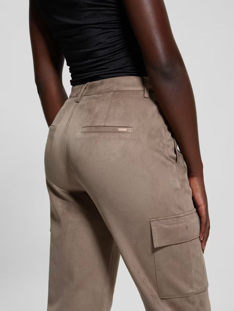 Guess Mariza Faux-Suede Cargo Pants