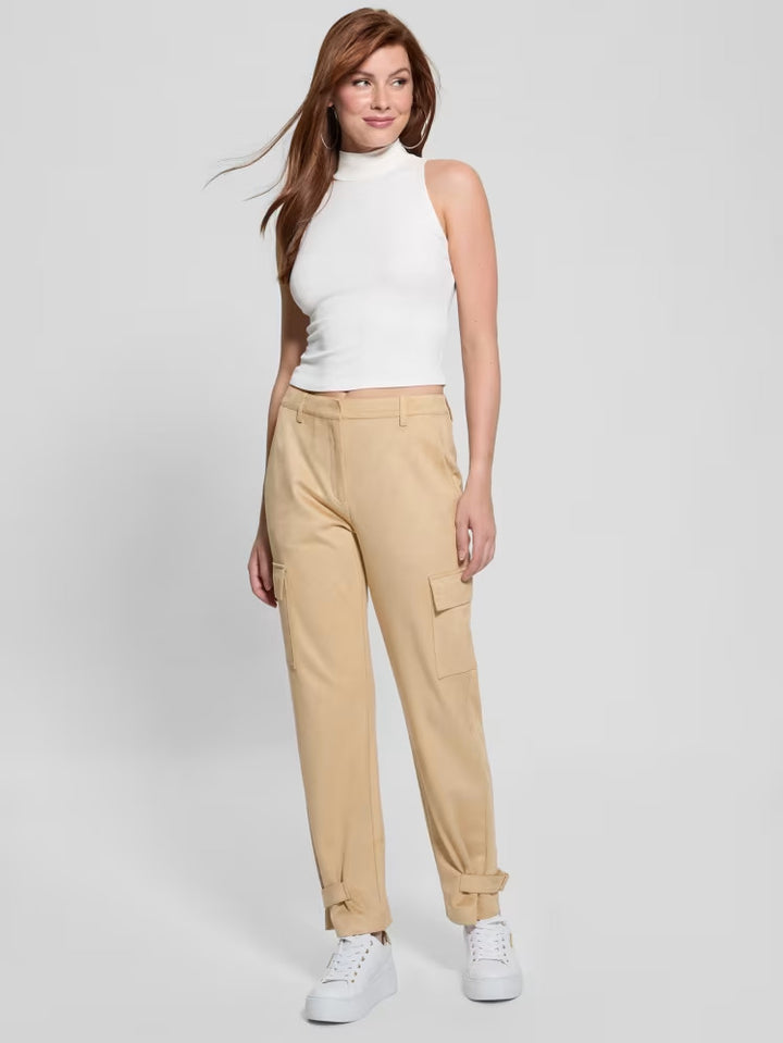 Guess Mariza Faux-Suede Cargo Pants
