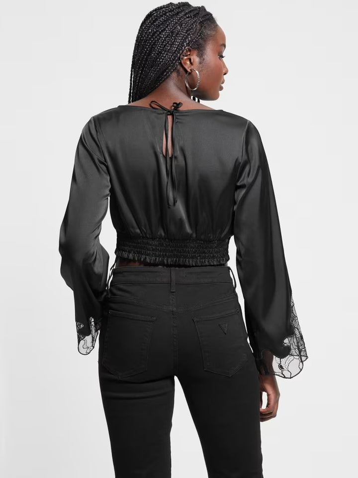 Guess Eco Maeve Satin Top