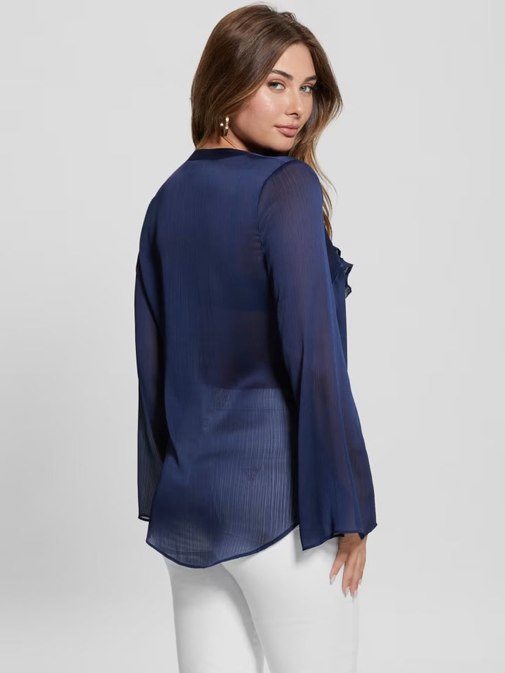 Guess Eco Eva Chiffon Top