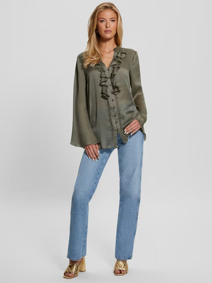 Guess Eco Eva Chiffon Top