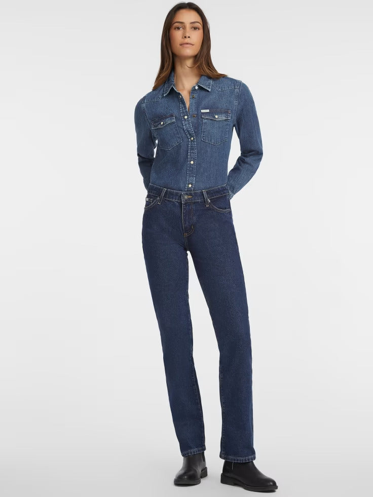 Guess Slim Long-Sleeve Denim Shirt