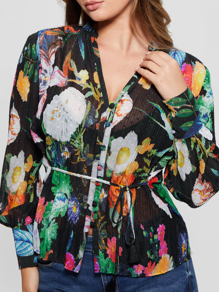 Guess Lisette Printed Top