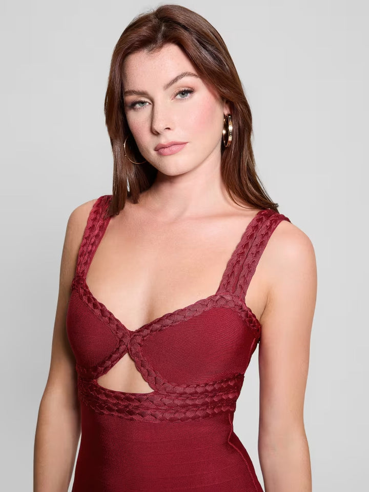 Guess Ashlee Braided Bandage Dress