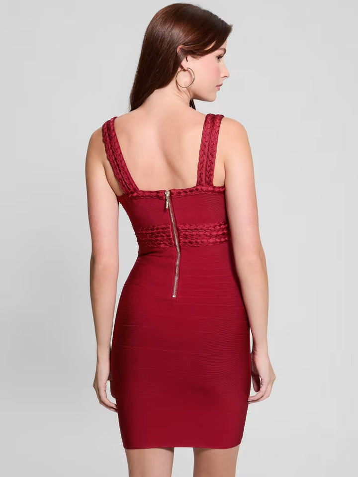 Guess Ashlee Braided Bandage Dress