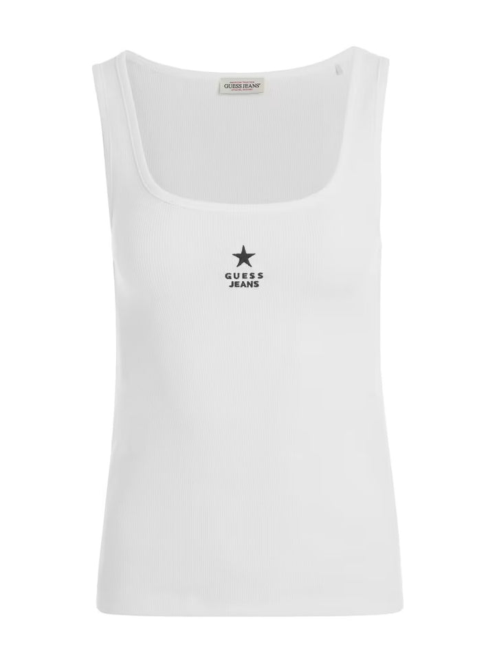 Guess Slim Embroidered Star Tank