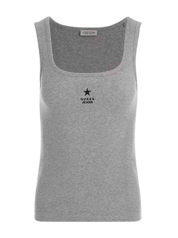 Guess Slim Embroidered Star Tank