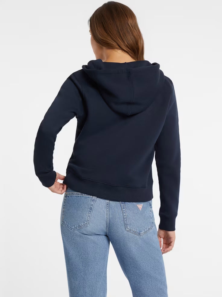 Guess Mini Patch Zip-Up Sweatshirt
