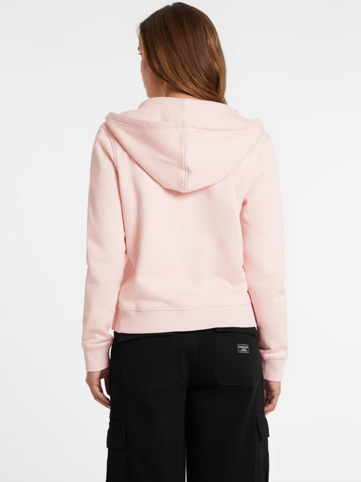 Guess Mini Patch Zip-Up Sweatshirt