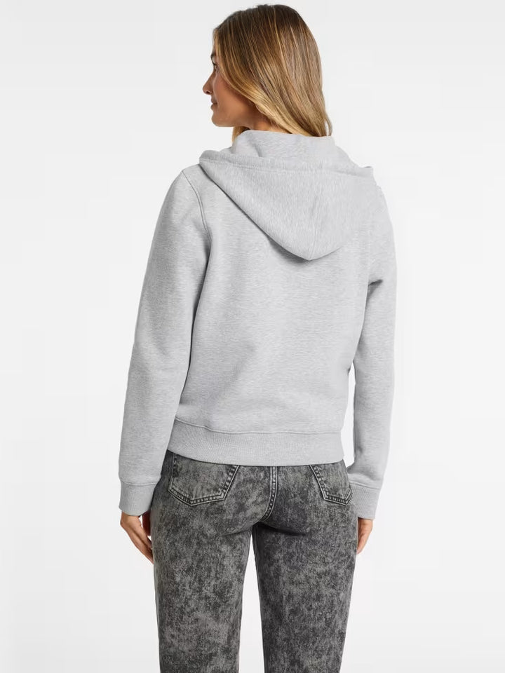 Guess Mini Patch Zip-Up Sweatshirt