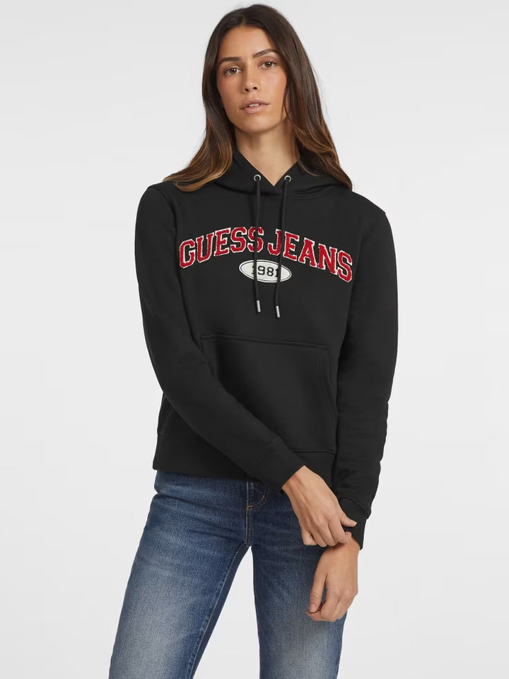 Guess Chenille Logo Patch Hoodie
