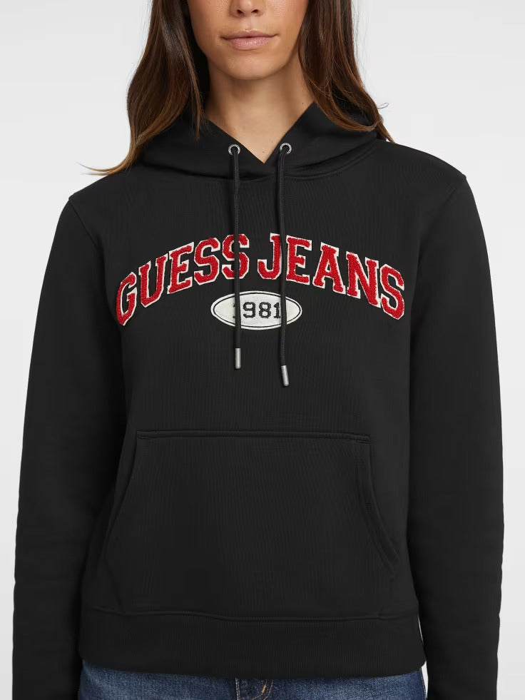 Guess Chenille Logo Patch Hoodie