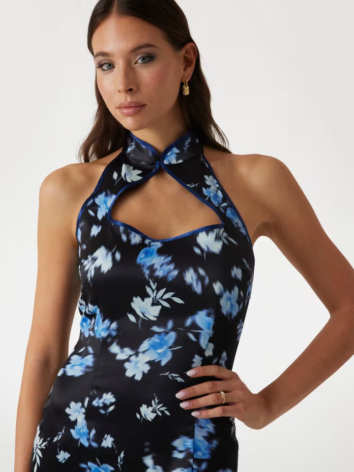 Guess Tokyo Floral Satin Dress
