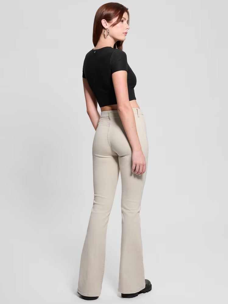 Guess Eco Belle High-Rise Flare Jeans