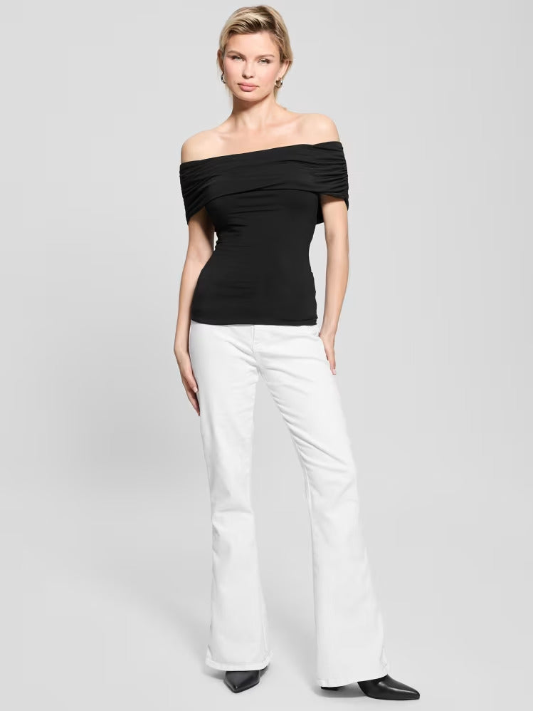 Guess Eco Belle High-Rise Flare Jeans
