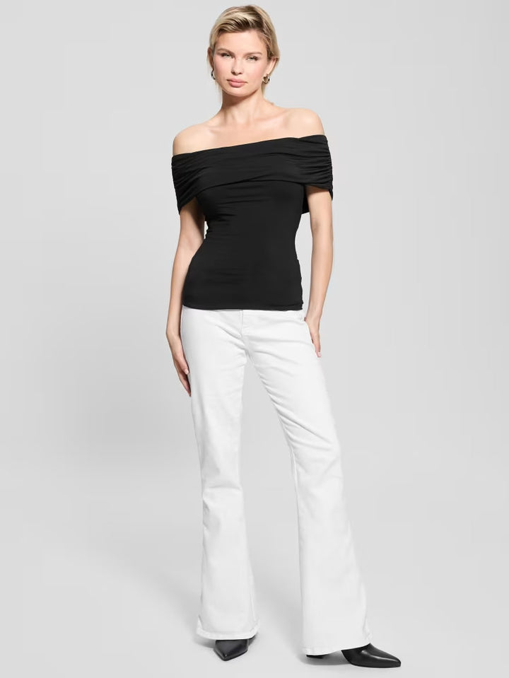 Guess Eco Belle High-Rise Flare Jeans
