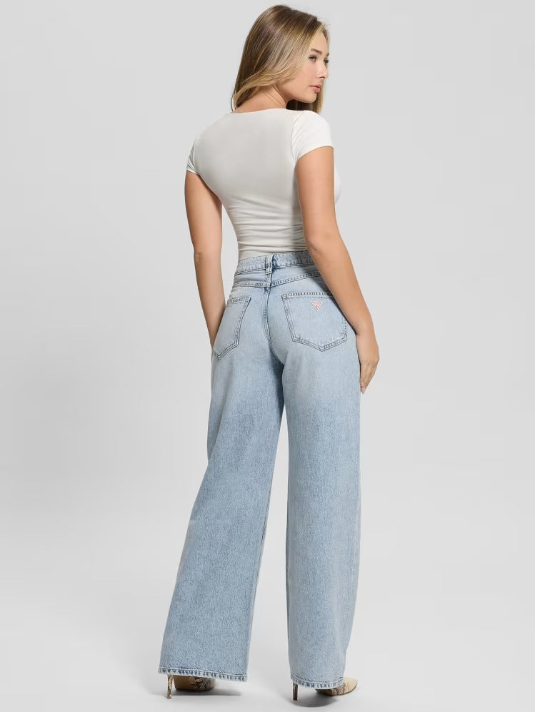 Guess Eco Bellflower Wide-Leg Jeans