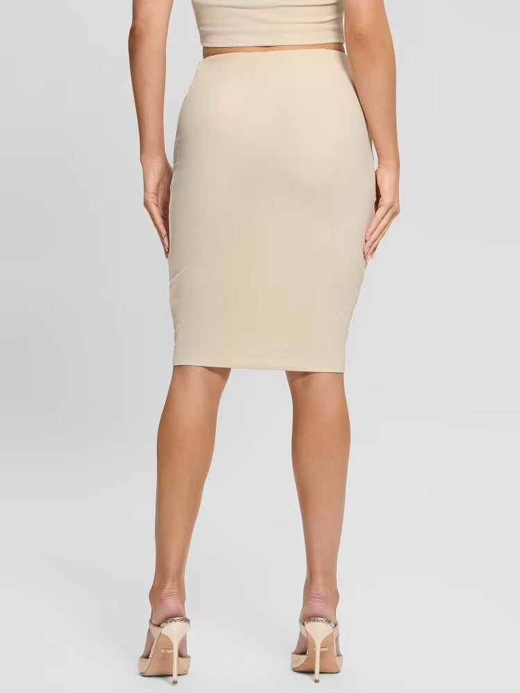 Guess Eco Zama Peony Button Midi Skirt