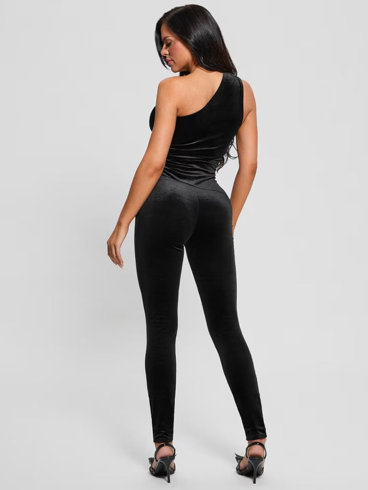 Guess Eco Bailey Velour Jumpsuit