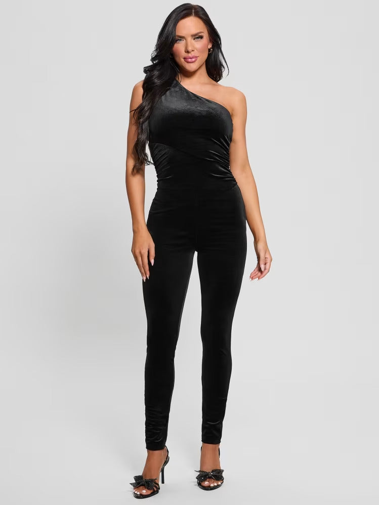 Guess Eco Bailey Velour Jumpsuit