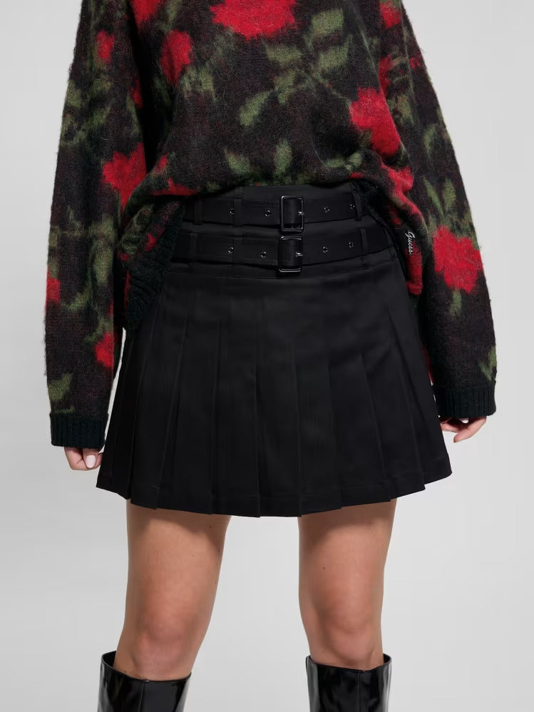 Guess Eco Reeva Belted Pleated Skort