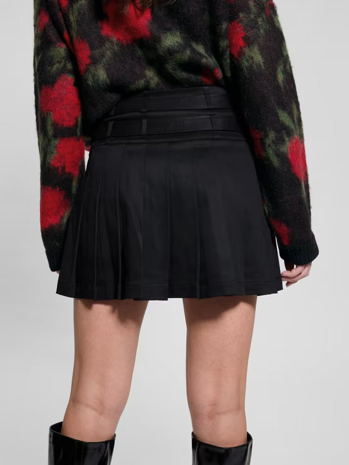 Guess Eco Reeva Belted Pleated Skort