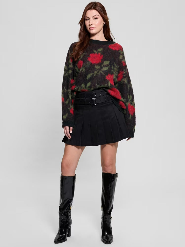 Guess Eco Reeva Belted Pleated Skort