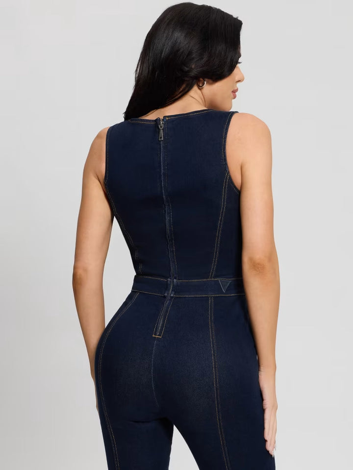 Guess Carla Denim Jumpsuit