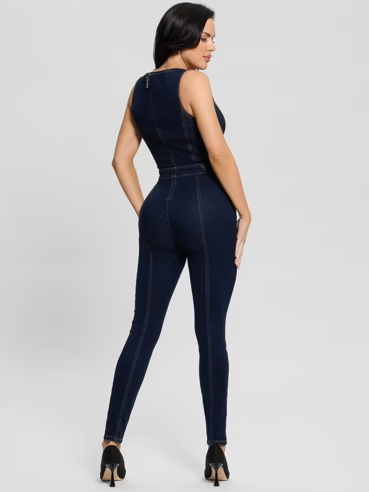 Guess Carla Denim Jumpsuit