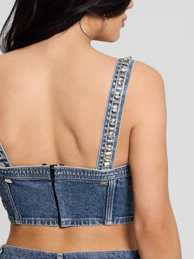 Guess Kety Denim Bustier