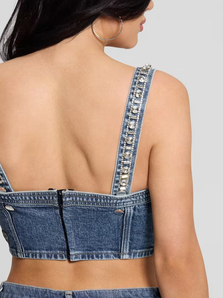 Guess Kety Denim Bustier