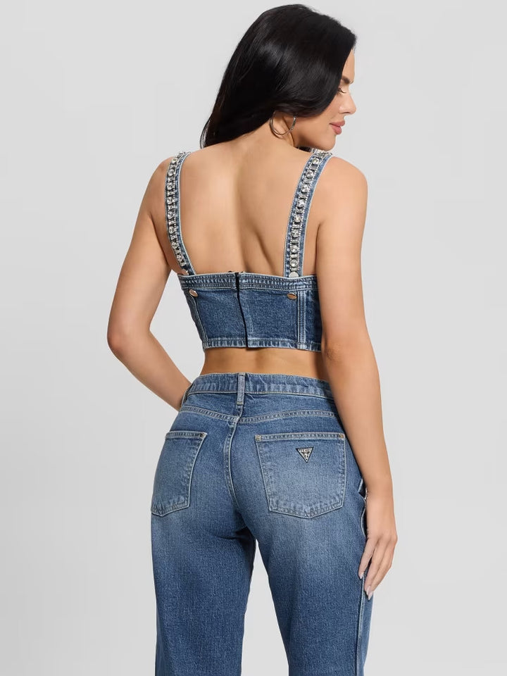 Guess Kety Denim Bustier
