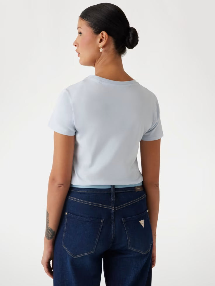 Guess Eco Lace Logo Easy Tee