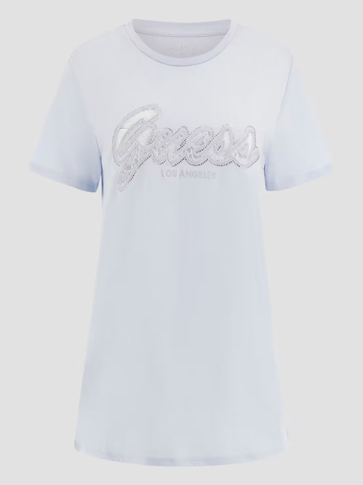 Guess Eco Lace Logo Easy Tee
