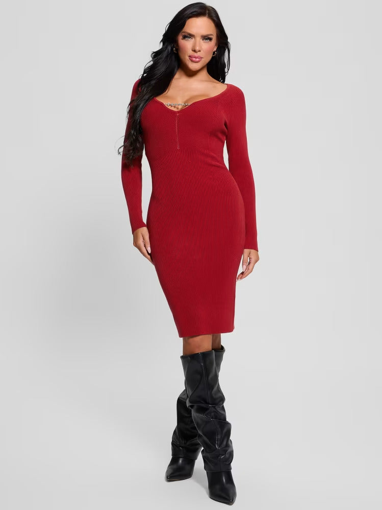 Guess Eco Sasha Jewel Sweater Dress