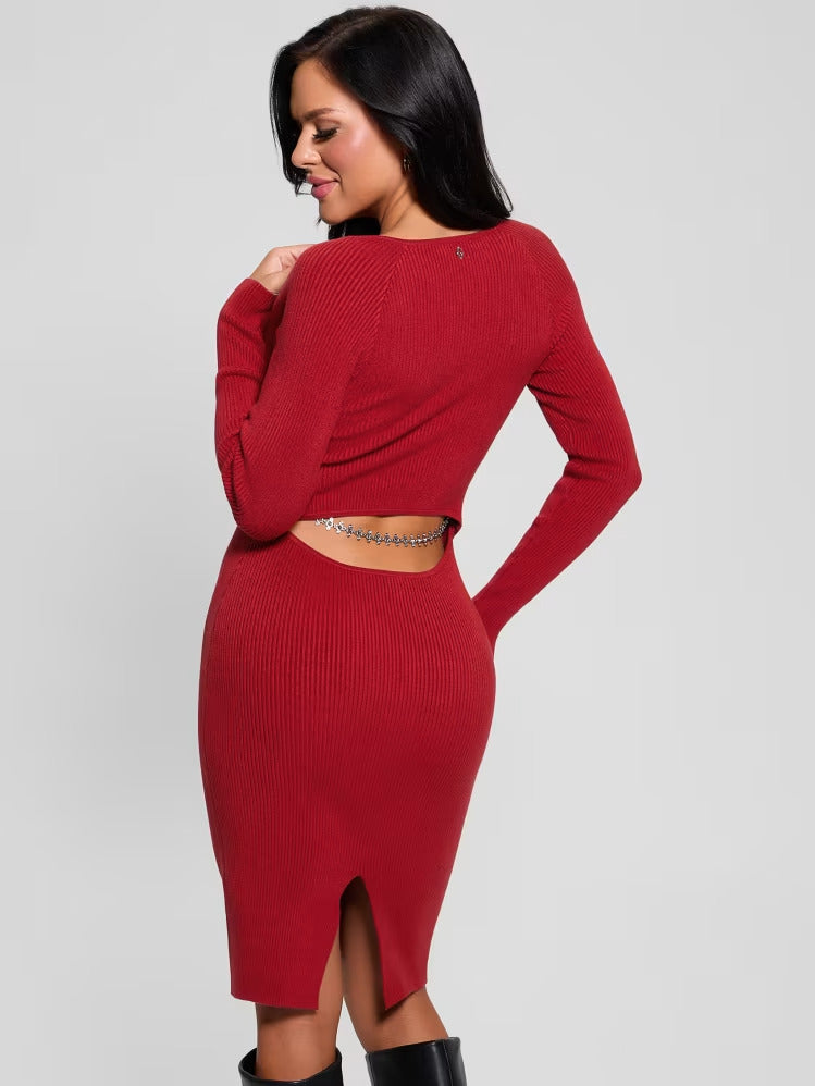 Guess Eco Sasha Jewel Sweater Dress