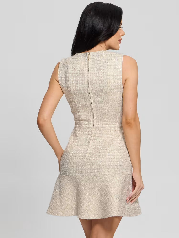 Guess Eco Daphnee Tweed Dress