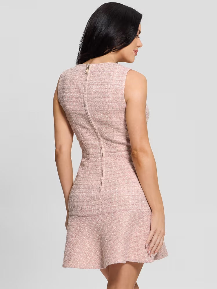 Guess Eco Daphnee Tweed Dress