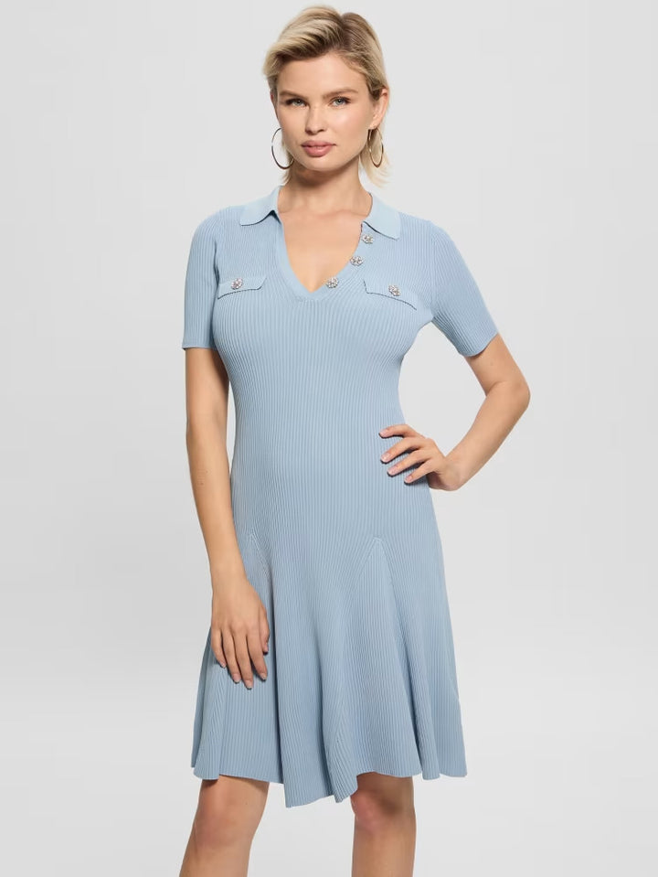 Guess Paula Polo Sweater Dress