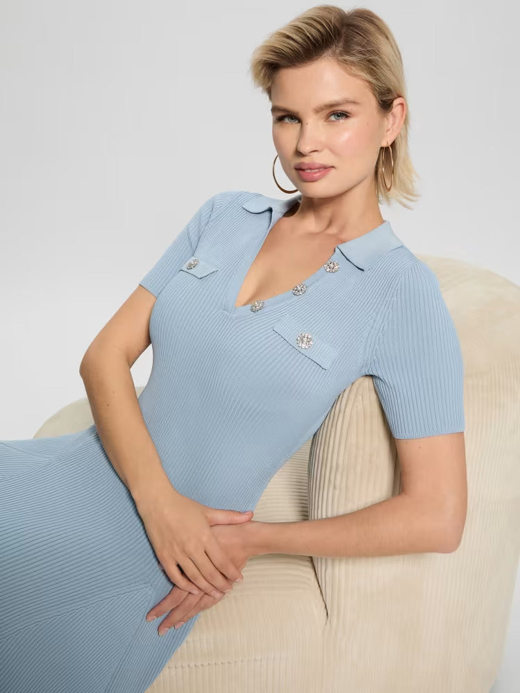 Guess Paula Polo Sweater Dress